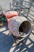 Belle Minimix 150 petrol driven cement mixer A701117
