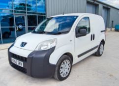 Peugeot Bipper Professional HDi 1248cc diesel 5 speed manual panel van Registration Number: AO65 SRV