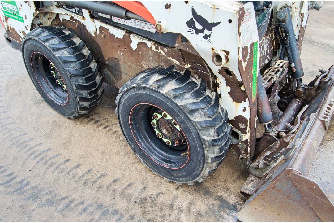 Bobcat S550 skid steer loader Year: 2016 S/N: B3GY11045 Recorded Hours: 1136 A715435 - Image 13 of 22