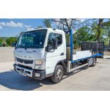 Mitsubishi Fuso Canter 7C18 7.5 tonne 2998cc diesel automatic beaver tail plant lorry Registration
