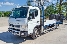 Mitsubishi Fuso Canter 7C18 7.5 tonne 2998cc diesel automatic beaver tail plant lorry Registration