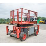 Skyjack SJ6832RT diesel driven scissor lift access platform Year: 2016 S/N: 37007663 Recorded Hours: