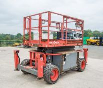 Skyjack SJ6832RT diesel driven scissor lift access platform Year: 2016 S/N: 37007663 Recorded Hours: