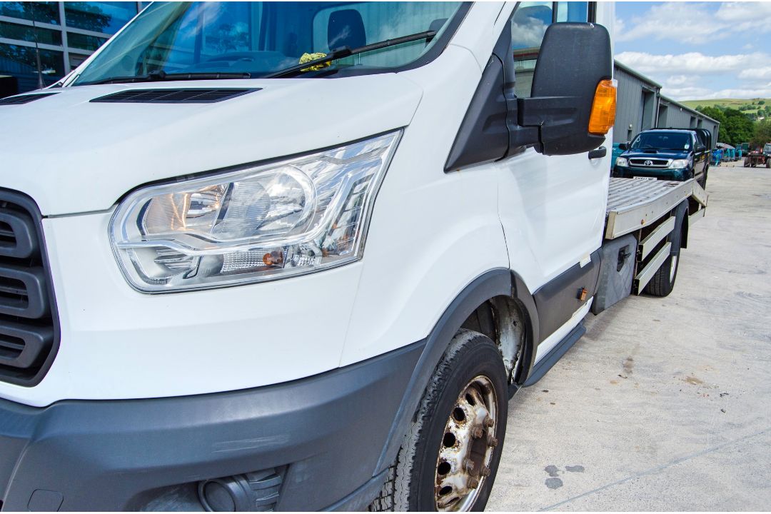 Ford Transit Tourneo Custom 320 TDCi 1995cc beaver tail car transporter Registration Number: HD19 - Image 9 of 30