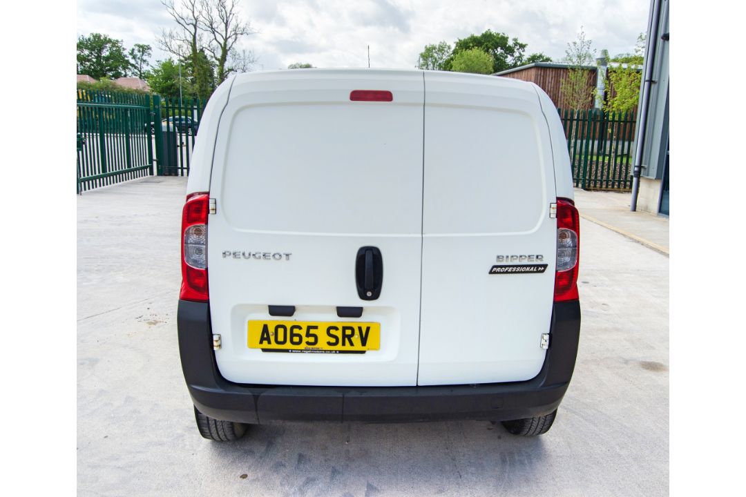 Peugeot Bipper Professional HDi 1248cc diesel 5 speed manual panel van Registration Number: AO65 SRV - Image 6 of 30