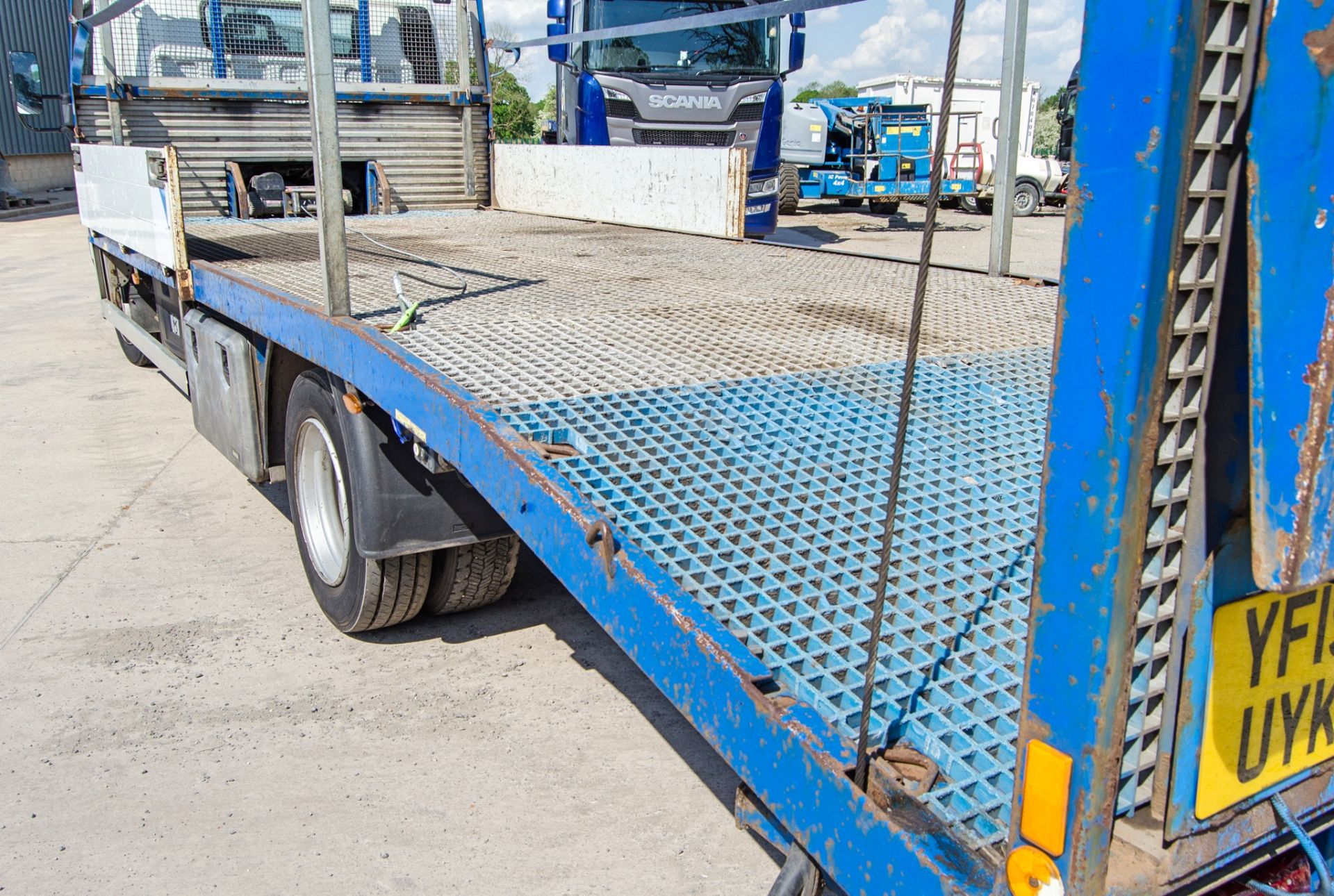 Mitsubishi Fuso Canter 7C18 7.5 tonne 2998cc diesel automatic beaver tail plant lorry Registration - Image 11 of 26