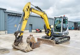 Wacker Neuson ET65 6.5 tonne rubber tracked excavator Year: 2018 S/N: VPAL01292 Recorded Hours: 3408