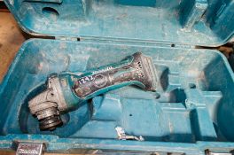 Makita DGA452 18v cordless 115mm angle grinder c/w carry case 14044121