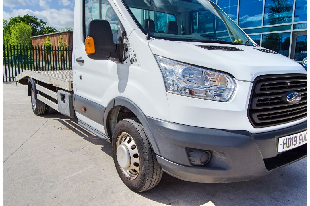 Ford Transit Tourneo Custom 320 TDCi 1995cc beaver tail car transporter Registration Number: HD19 - Image 11 of 30