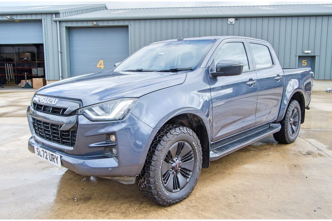 Isuzu D-Max V-Cross 1898cc diesel 6 speed manual double cab pick up Registration Number: SL72 URY - Image 1 of 33