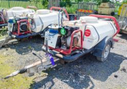 Brendon diesel driven fast tow mobile pressure washer bowser c/w lance JB236