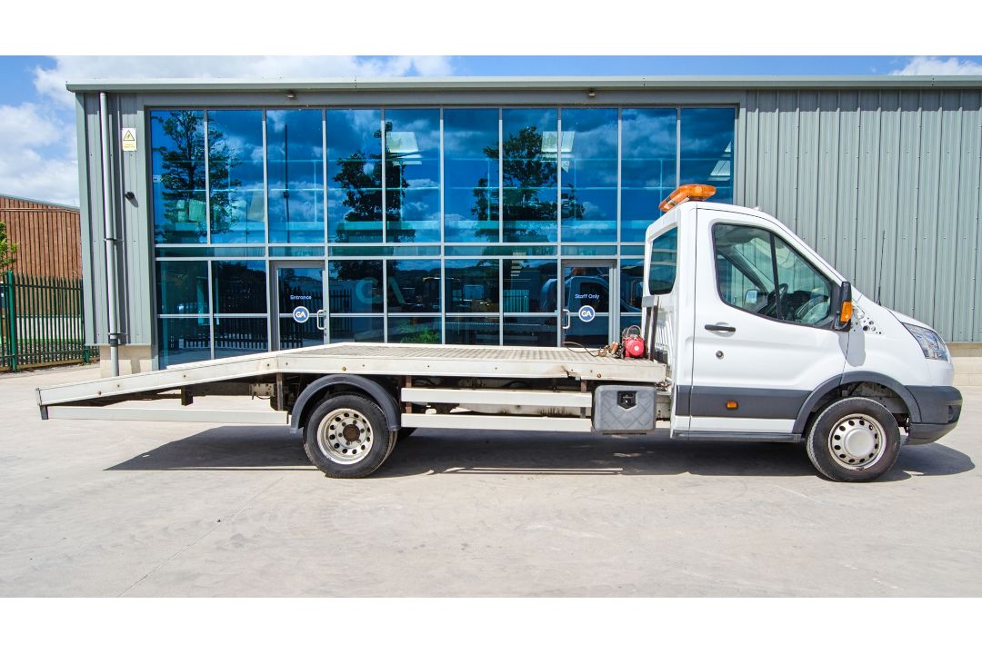 Ford Transit Tourneo Custom 320 TDCi 1995cc beaver tail car transporter Registration Number: HD19 - Image 8 of 30