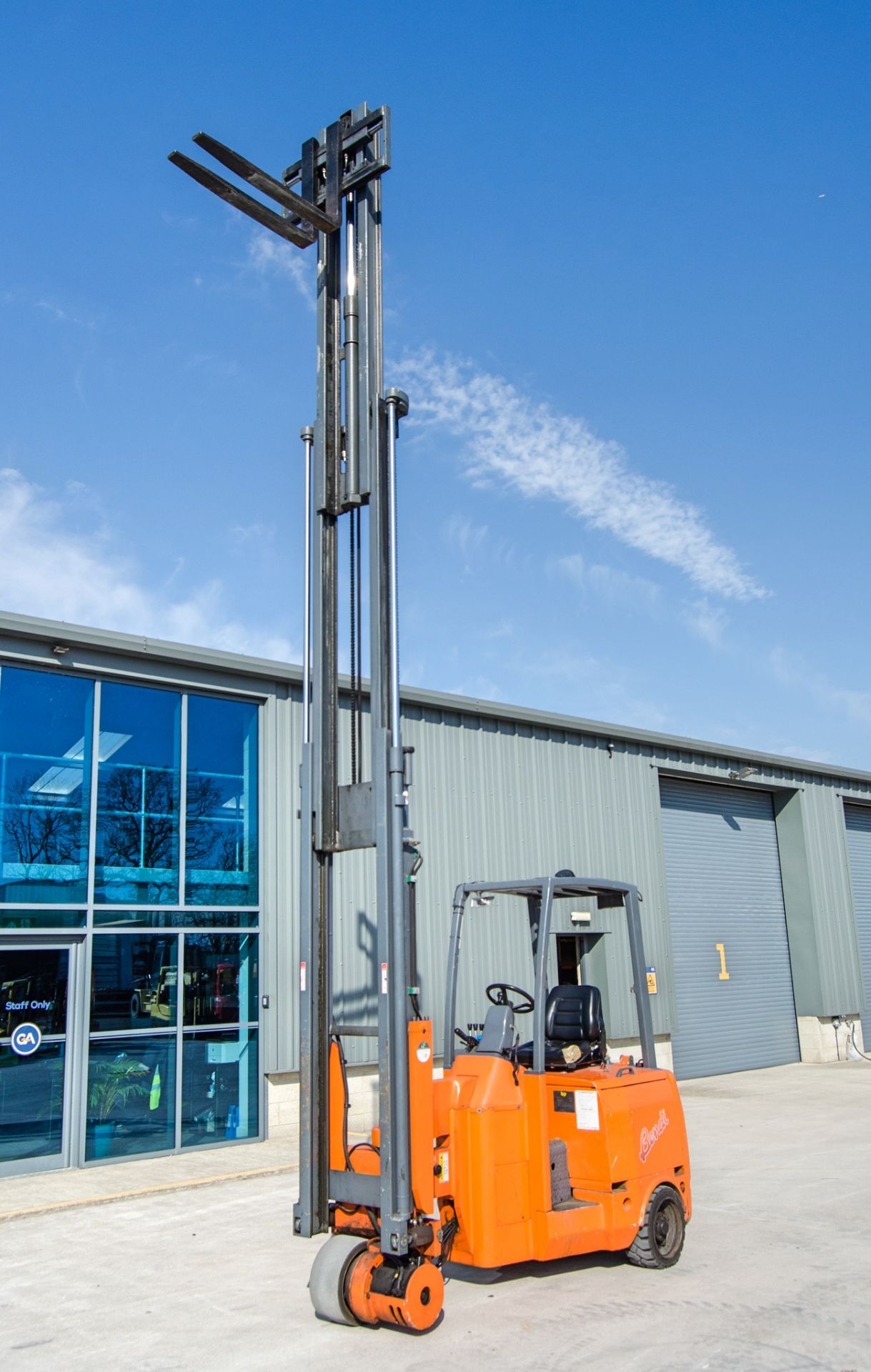 Translift Bendi B318 1.8 tonne battery electric articulated fork lift truck Year: 2009 S/N: TL7881 - Image 9 of 20