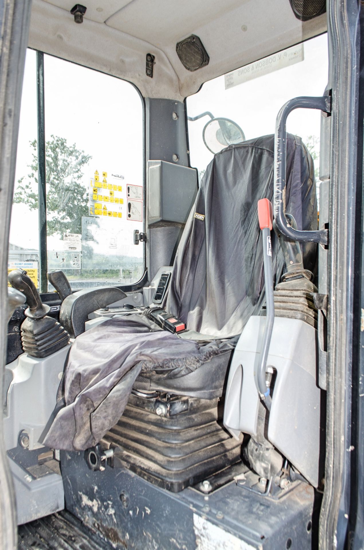 Kubota U55-4 5.5 tonne rubber tracked excavator Year: 2014 S/N: 52375 Recorded Hours: 3768 blade, - Image 22 of 28