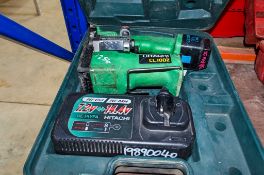 Hitachi CL10D2 12v cordless stud cutter c/w battery, charger and carry case 19890040