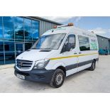 Mercedes Benz Sprinter 313 CDi 2143cc diesel 6 speed manual welfare van Registration Number: DK64
