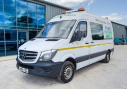 Mercedes Benz Sprinter 313 CDi 2143cc diesel 6 speed manual welfare van Registration Number: DK64