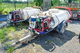 Brendon diesel driven fast tow mobile pressure washer bowser c/w lance JB287