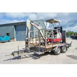 Takeuchi TB216 1.6 tonne rubber tracked mini excavator Year: 2021 S/N: 216017506 Recorded Hours: