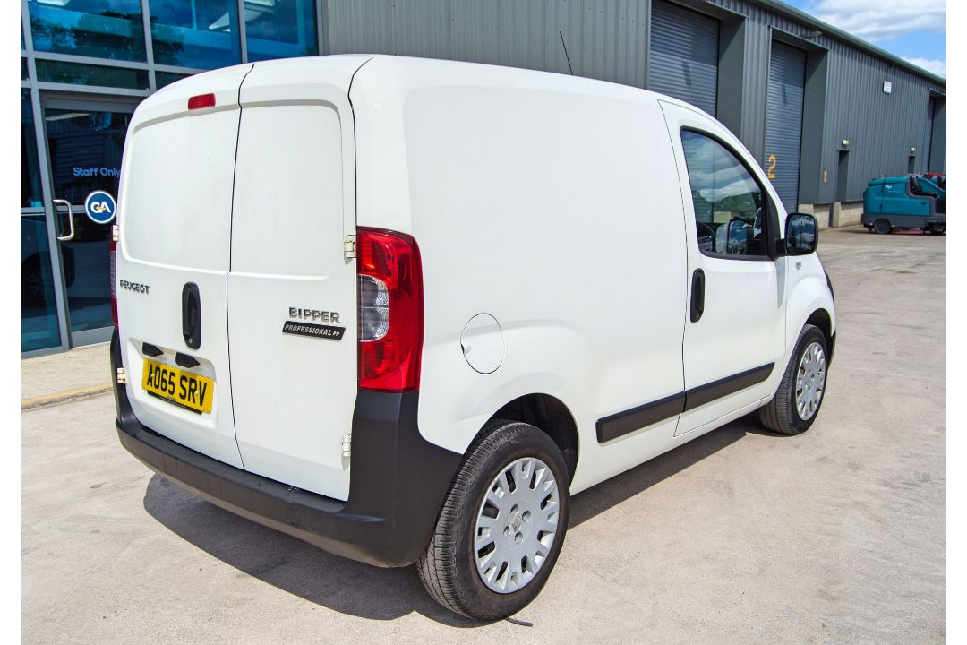 Peugeot Bipper Professional HDi 1248cc diesel 5 speed manual panel van Registration Number: AO65 SRV - Image 4 of 30