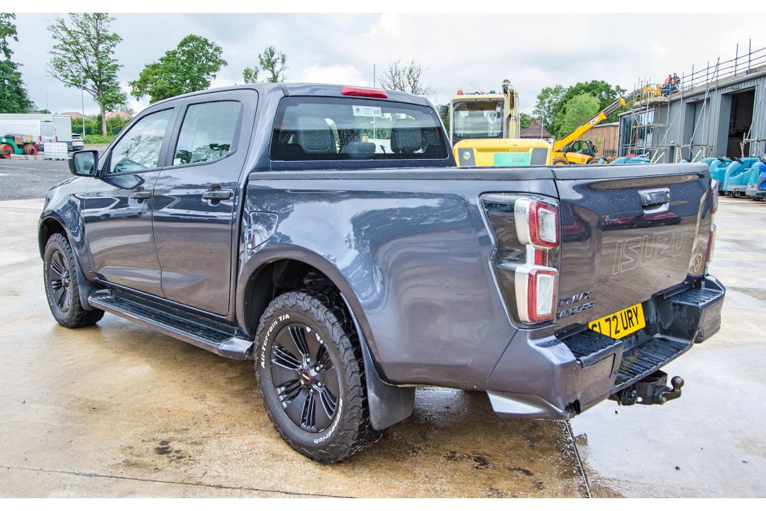 Isuzu D-Max V-Cross 1898cc diesel 6 speed manual double cab pick up Registration Number: SL72 URY - Image 3 of 33