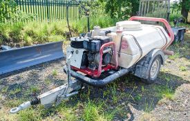 Brendon diesel driven fast tow mobile pressure washer bowser c/w lance JB241