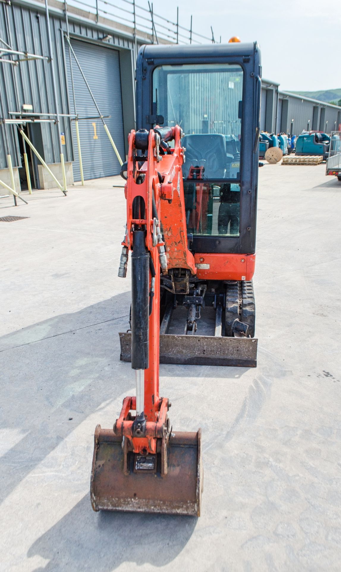 Kubota KX016-4 1.6 tonne rubber tracked excavator Year: 2018 S/N: 62838 Recorded Hours: 869 piped, - Image 8 of 28