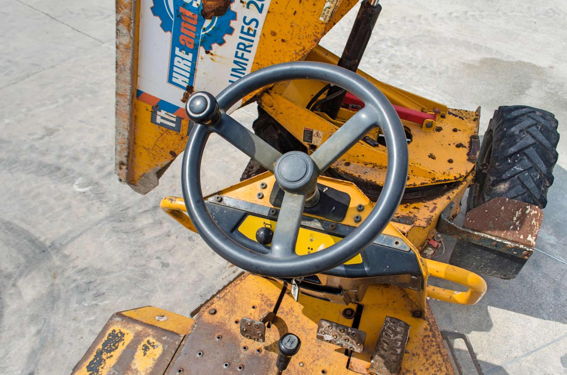 Thwaites 3 tonne swivel skip dumper Year: 2012 S/N: 208C380 Recorded Hours: 2215 18374 - Image 19 of 22
