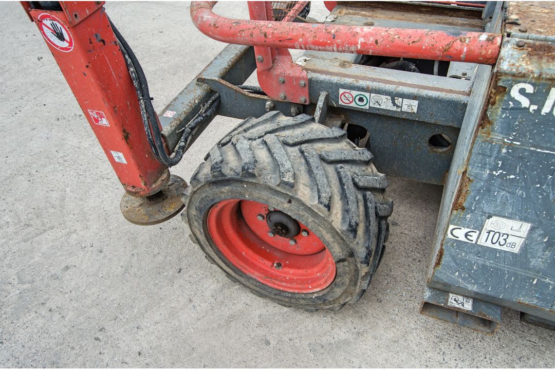 Skyjack SJ6832RT diesel driven scissor lift access platform Year: 2016 S/N: 37007663 Recorded Hours: - Image 12 of 18