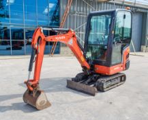 Kubota KX016-4 1.6 tonne rubber tracked excavator Year: 2018 S/N: 62838 Recorded Hours: 869 piped,