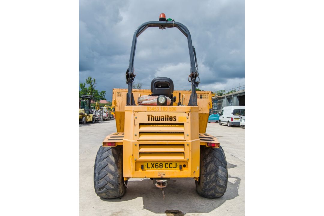 Thwaites 9 tonne straight skip dumper  Year: 2018 S/N: 806E3954 Recorded Hours: 2047 c/w V5C - Image 6 of 22