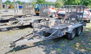 Indespension 8ft x 4ft tandem axle plant trailer S/N: 121700 A700852