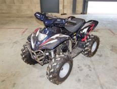 50cc petrol driven quad bike ** No VAT on hammer price but VAT will be charged on the buyers premium