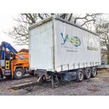 Truckmate 213SA 9.2 metre tri-axle curtain side trailer Year: 2007 S/N: H0130011349 Reg/Ident