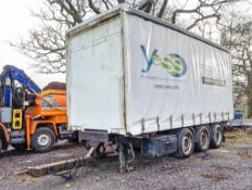 Truckmate 213SA 9.2 metre tri-axle curtain side trailer Year: 2007 S/N: H0130011349 Reg/Ident