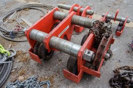 Tiger 10 tonne geared girder trolley A953571