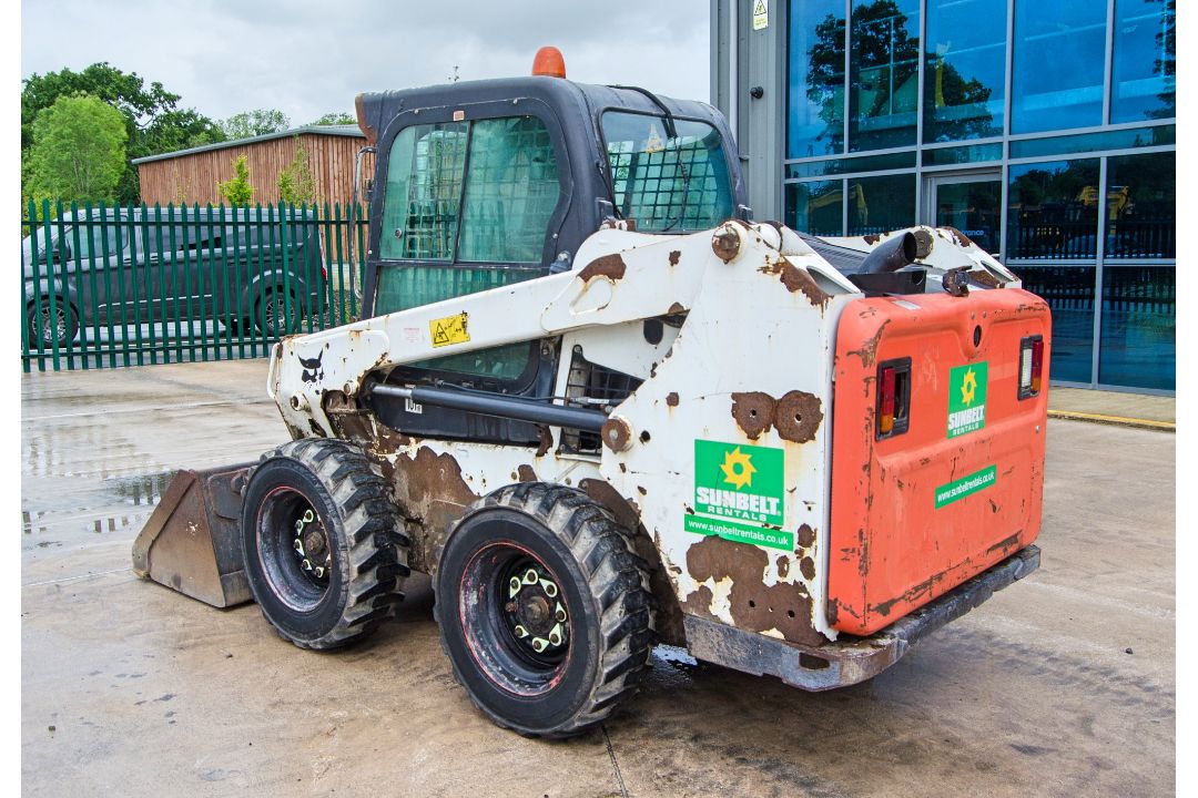 Bobcat S550 skid steer loader Year: 2016 S/N: B3GY11045 Recorded Hours: 1136 A715435 - Image 3 of 22