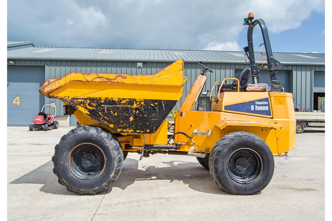 Thwaites 9 tonne straight skip dumper  Year: 2018 S/N: 806E3954 Recorded Hours: 2047 c/w V5C - Image 7 of 22