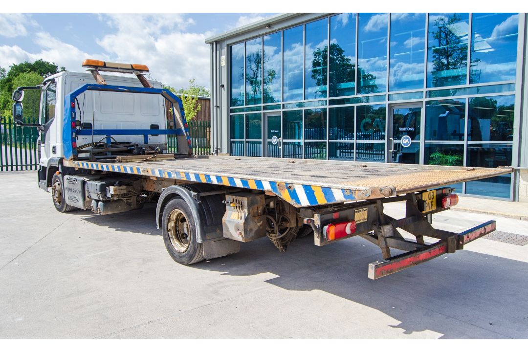 Iveco Eurocargo 75E 16S 7.5 tonne recovery lorry Registration Number: LX18 PVF Date of Registration: - Image 3 of 29