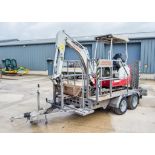 Takeuchi TB216 1.6 tonne rubber tracked mini excavator Year: 2021 S/N: 216018237 Recorded Hours: