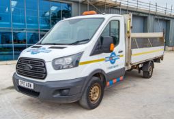 Ford Transit 350 1995cc diesel 6 speed manual dropside pick up Registration Number: CP17 AOW Date of