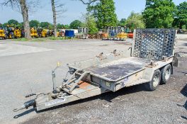 Ifor Williams GH1054BT 10ft x 5ft tandem axle plant trailer S/N: 731906 GPH39654