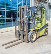 Clark C30D 3 tonne diesel fork lift truck Year: 2015 S/N: 8296 Recorded Hours: 5749 N707473