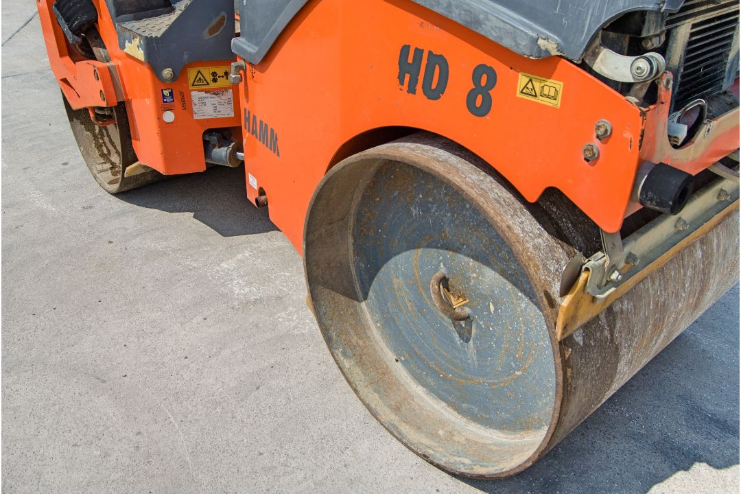Hamm HD8VV double drum ride on roller Year: 2016 S/N: H1993533 Recorded Hours: 240 A728565 - Image 11 of 20