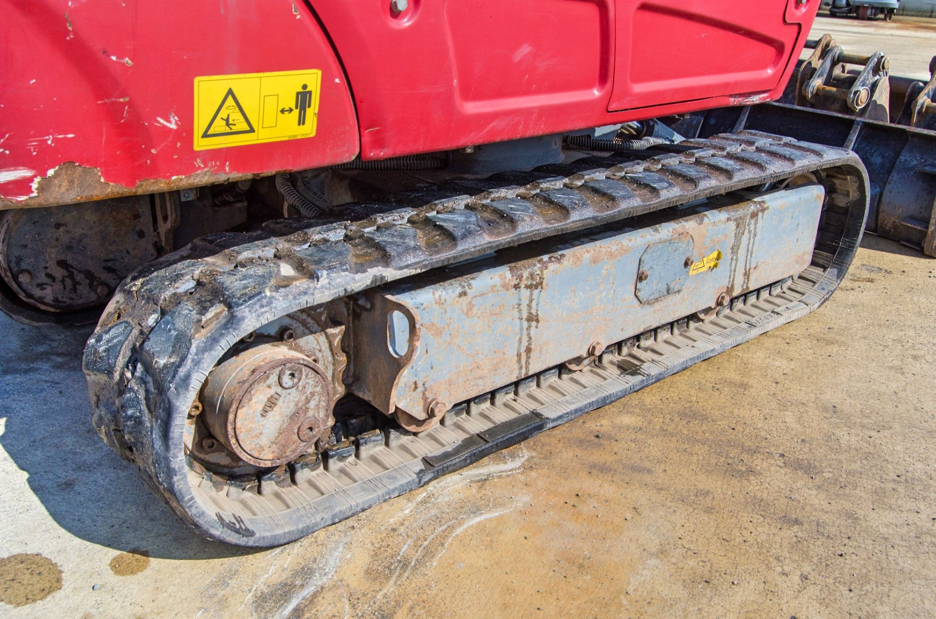 Takeuchi TB216 1.6 tonne rubber tracked mini excavator Year: 2021 S/N: 216018237 Recorded Hours: - Image 12 of 37