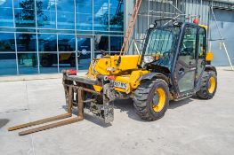 JCB 525-60 Hi-Viz 6 metre telescopic handler Year: 2017 S/N: 2459029 Recorded Hours: 3344 c/w