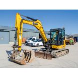 JCB 86C-1 Groundworker 8 tonne rubber tracked excavator Year: 2019 S/N: 2797927 Recorded Hours: 3141