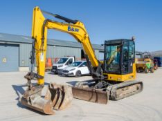 JCB 86C-1 Groundworker 8 tonne rubber tracked excavator Year: 2019 S/N: 2797927 Recorded Hours: 3141