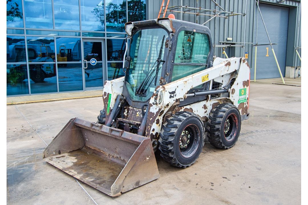 Bobcat S550 skid steer loader Year: 2016 S/N: B3GY11045 Recorded Hours: 1136 A715435 - Image 1 of 22