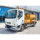 DAF LF45.150 7.5 tonne 3920cc diesel hot box Registration Number: BX54 PZJ Date of Registration: